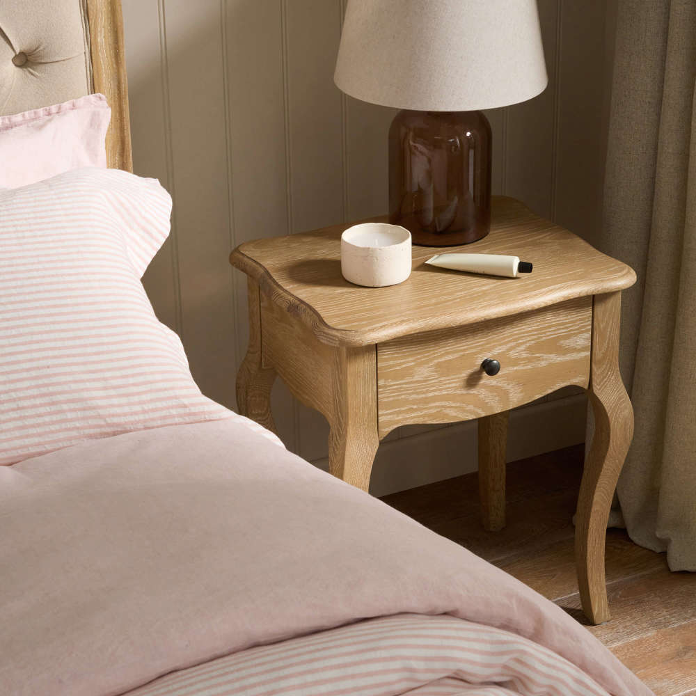Sienna Beau 1 Drawer Bedside